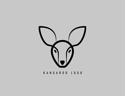 Kangaroo Logo animal logo branding graphic design kangaroo logo logo logo design