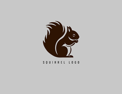 Squirrel Logo animal logo branding graphic design logo logo design squirrel logo