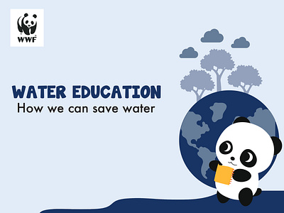 Water Education- ppt, WWF-Pakistan animation branding design graphic design illustration logo typography