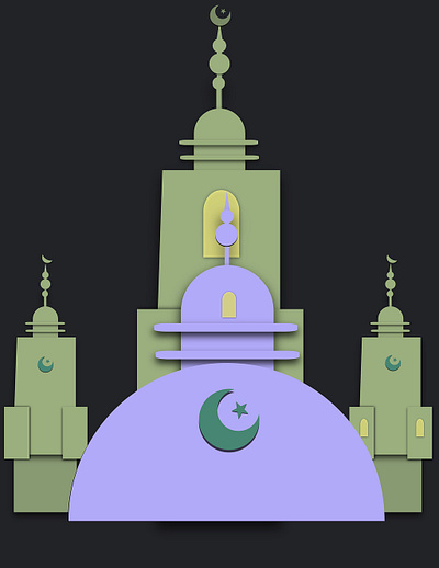 holy month of Ramadan graphic design