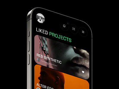 EtherArt Connect app design nftgallery nftmarketplace ui ux