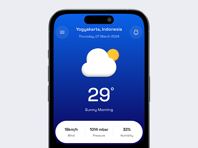 Weather App analytics app app design clean design cloud forecast mobile app mobile design sun temperature ui ui design uiux user interface ux weather weather app weather forecast weather prediction weather widget