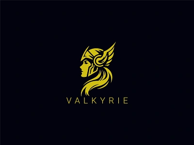 Valkyrie Logo barbarian britannia helmet kingdom knight medieval monochrome mythology ordic ragnarok scandinavian soldier sparta valhalla valkyrie valkyrie logo valkyrie women viking women warrior women weapon