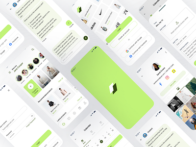 Closet - Browse, Collect, Schedule: Your wardrobe organized android design app design branding design system graphic design interaction design ios mobile app mobile development mobile ui mobile user interface prototyping smartphone ui ui user experience user experience design ux ux design visual design