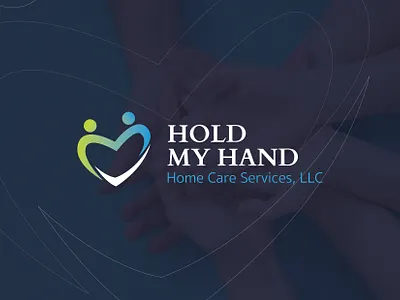 Hold My Hand | Visual Identity brand designer brand identity business card design graphic designer home care services logo logotype trifold design visual identity