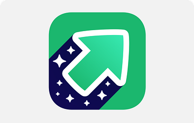 Imgur App Icon app icon brancing discovery favicon gif gifs graphic design green icon iconography illustration imgur logo logomark memes stars ui upvote