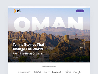 Communication strategy company based in Oman design figma ui ui design web web design