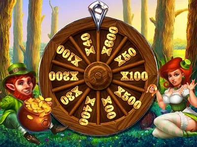 A Wheel of fortune as a Bonus Round of the online slot machine bonus design bonus developer bonus development bonus game bonus round casino art casino design design digital art gambling gambling art gambling design game art game design graphic design illustration slot design slot machine wheel wheel of fortune