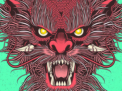 Dragon artwork book cartoon cd character cover design dragon graphic design illustration music old retro vector vintage vinyl