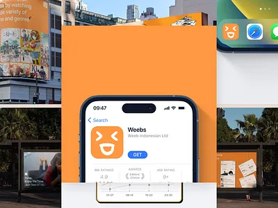 WeebsXD - Advertising/Billboard billboard branding building design entertainment graphic design illustration logo mockup sign ui ux vector