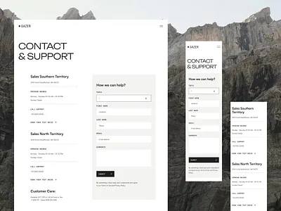 Electric Car Website - Contact Page car contact contact form contact page contact us electric car enquiry form get in touch inquiry support uiux vehicle web design website