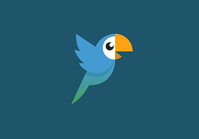 Chatbot Parrot ai bird brand identity chatbot illustration logo parrot ui visual design