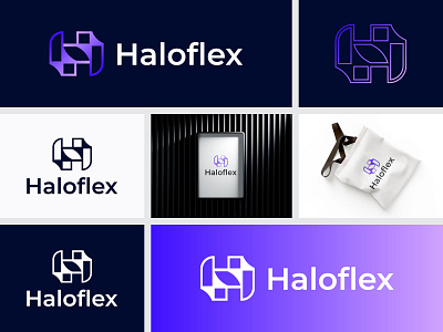 Haloflex | Letter H Logo Design best logo brand identity branding branding design design graphic design h logo h logo dribbble h symbol haloflex haloflex logo letter h logo letter logo logo logo design logo mark modern logo monogram