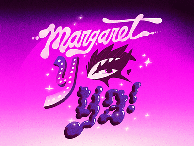 Margaret y Ya! drag drag queen drag race drag race mexico font lettering lgbtq logo margaret y ya mexican drag pride queer type type design typography