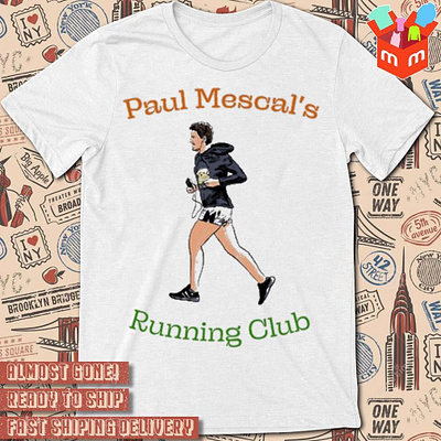 Joanna Maciel Paul Mescal’s Running Club t-shirt