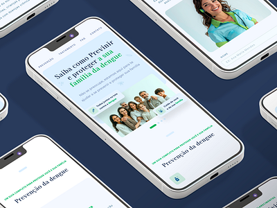 Dengue Healthcare - Mobile responsive AI app design system header health ai healthcare healthcare ai healthcare mobile healthy hero iphone minimal ui mobile mobile ai app mockup prototype prototype ai app responsibity ui ux design visual design