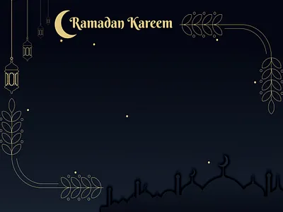 Elegant Decorative Ramadan Kareem Background template background decorative elemen graphic design minimalist modern ramadan ramadan kareem ramadan template
