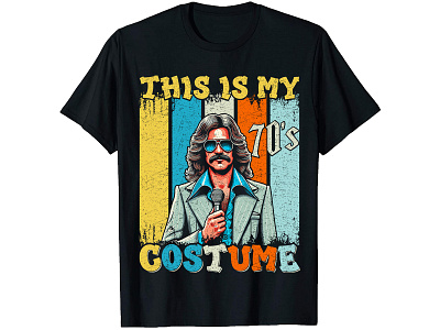 This is my 70's Costume T-shirt Design For Mech By Amazon 70s shirt 70s svg 70s t shirt 70s vector christmas png design illustration merch by amazon print on demand t shirt design free t shirt maker typography shirt ui vector graphic vintage svg