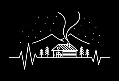 Heartbeat of Winter alaska cabin cardiogram christmas eskimo frequency health heart heartbeat holiday igloo merry christmas mountain north pole polar pulse snow snowflake winter xmas