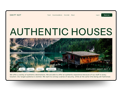 Swift Net - Travel Website branding design graphic design landing page shopify travel ui web design