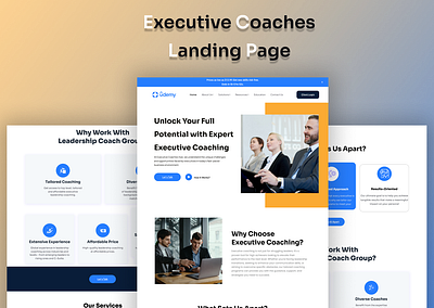 Udemy - Executive Coaches Landing Page business coach cherish coaching coach coaching coaching template coaching website design executive coaches landing page hero landing page mountain personal website squarespace templates teaching website template ui ux web design website design website layout