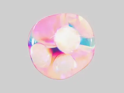 Microbial 3d 3d design 3d visualization animation blob cinema4d colorful design dispersion glass graphic design motion graphics rainbow redshift simulation softbody sim vibrant