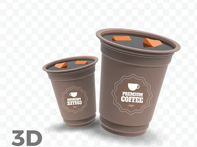 coffee 3d art 3d artist 3d modeling 3d product 3d product animation animation design illustration