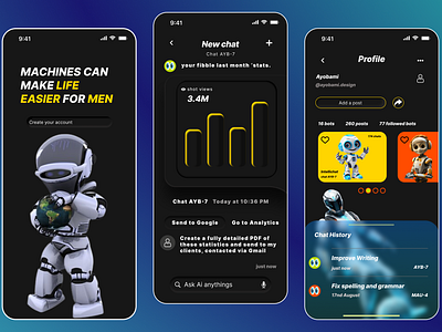 AI Application designe. app designe dashboard figma interactive designe interface designe landing page product designe ui uiux designe user experience web designe