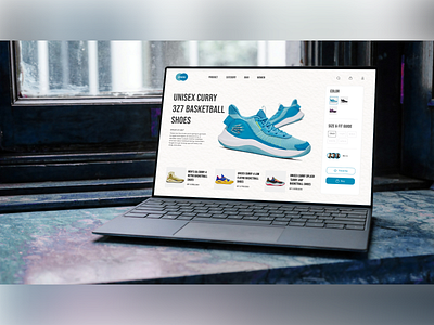 Shoe Store - Landing Page branding design ui ui design uidesign uiux ux uxdesign