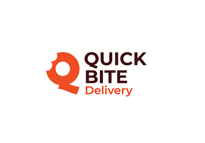 Quick Bite Delivery Logo graphic design