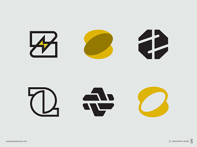 Z / Brain Logo-mark agency branding design develop letter logo mark minimal modern samadaraginige simple studio z