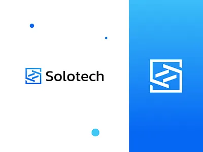 Solotech Technology logo design branding abstract branding business logo company construction creative icon logo logo design logo maker logofolio logos modern modern logo power symbol tech technology template website logo