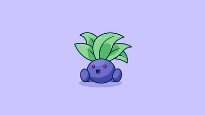 Oddish Pokemon Illustration design figma illustration pokemon ui uidesign uidesigner uiux