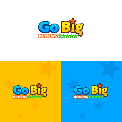 Go Big Reviews - Logo Design brand identity branding design gobigreviews graphic design graphics logo logo design vector visual identity