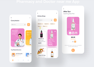 Pharmacy and Doctor App mobile app development