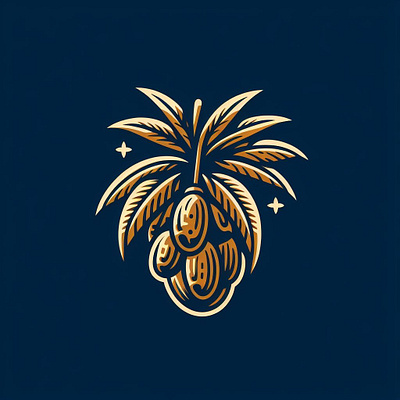 Dates logo concept. branding customwork fruit graphic design logo logos