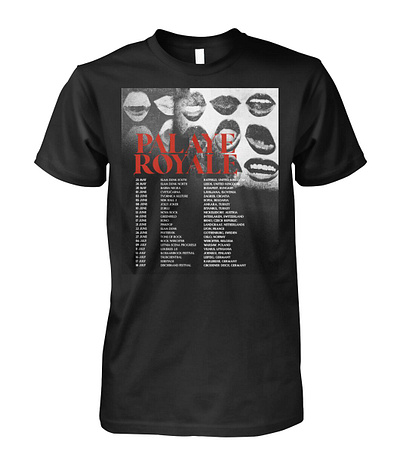 Palaye Royale Uk & EU Summer Tour 2024 Shirt