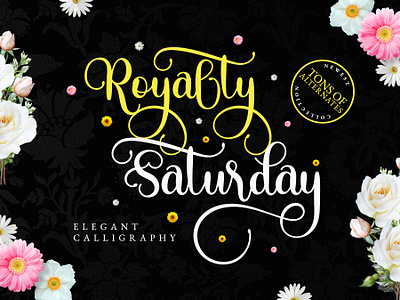 Royalty Saturday - Calligraphy Font Wedding Script calligraphy calligraphy font font fonts handwriting handwriting font handwritten font invitation font lettering modern font modern script script script font swash font swirl calligraphy swirl font tail font typeface typography wedding font