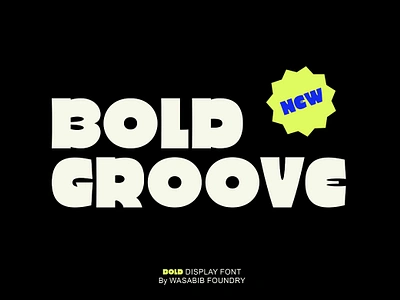 Bold Groove - Sans Serif Font alternate bold font bold sans serif branding display font fashion font fonts graphicdesign ligature logotype modern movie packaging poster sans serif sans serif font serif serif font typeface