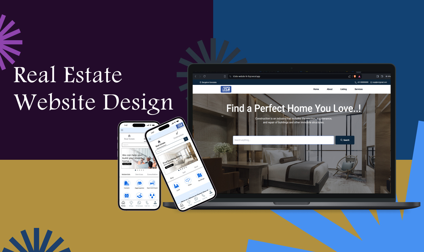 Responsive Website Design branding design figma graphic design illustration logo photoshop typography ui uiux ux vector website design