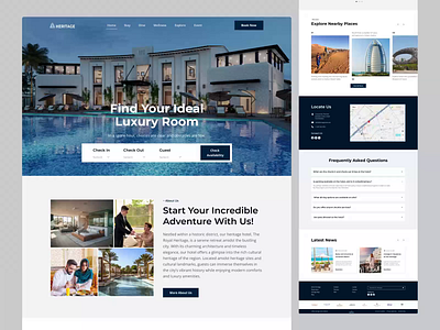 Hotel Booking Landing Page Website booking website hotel hotel booking hotel website hotels landing page design landing page design project landing page designer ui ui design ui ux designer ui ux web design ux design web design ui ux web ui designer web ui ux website design website designer