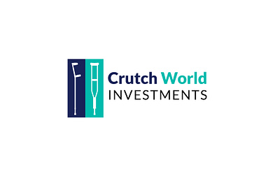 Crutch World Logo Design branding graphic design
