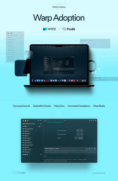 Warp Adoption | 2024 Efficiency Initiative presentation cli development presentation prodkt promotion seminar warp