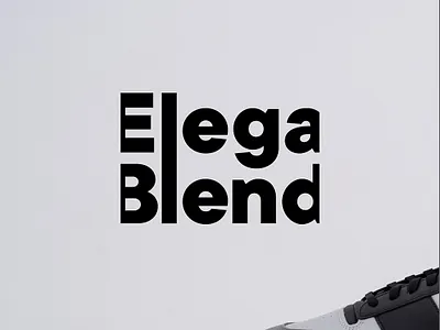 ELEGA BLEND 3d branding design graphic design illustration logo mockup typography ui ux vector