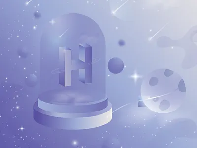 Alphabet alphabet design gradient graphic design illustration universe vector