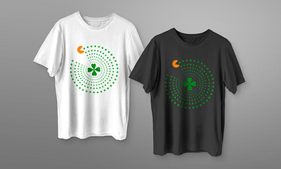 Patrick's Day t-shirt design apparel design eating game graphic design green illustration ireland irish irish flag patrick saint patricks day t shirt design trendy typography unique