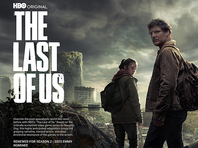 The Last of Us - Immersive Redesign (HBO) branding graphic design hbo hbo max immersive redesign streaming platform the last of us ui ui design ux ux design web design