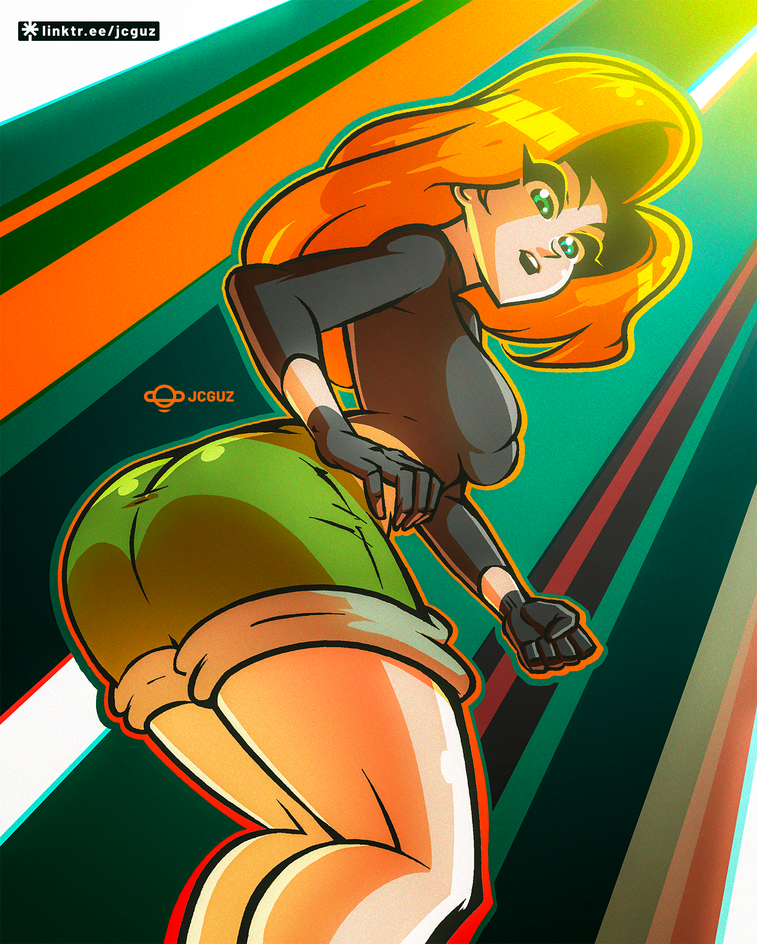 Kim Possible! anime colors design disney girl illustration kim possible manga
