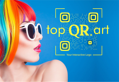 topQR.art :: Your Interactive Logo creative logo custom logo design interaction interactive interactive design interactive logo logo qr qr code
