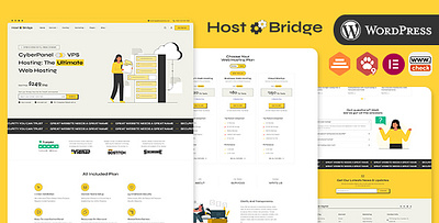 HostBridge - WHMCS Hosting & DevOps Agency eCommerce Theme hosting opencart prestashop shopify website woocommerce wordpress